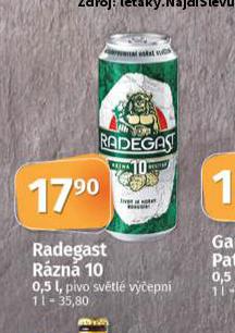 PIVO RADEGAST RZN 10