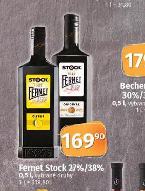 FERNET STOCK