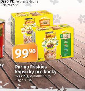 PURINA FRISKIES KAPSIKY PRO KOKY