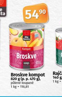 BROSKVE KOMPOT