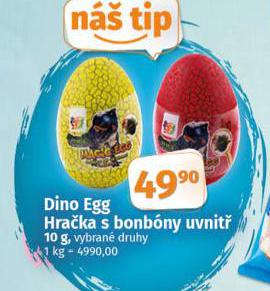 DINO EGG HRAKA S BONBONY UVNIT