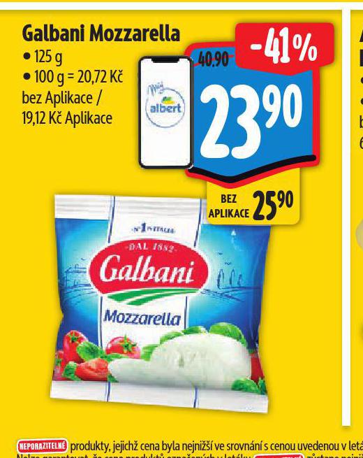 GALBANI MOZZARELLA