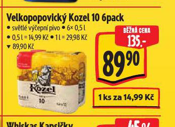 PIVO VELKOPOPOVICK KOZEL 10
