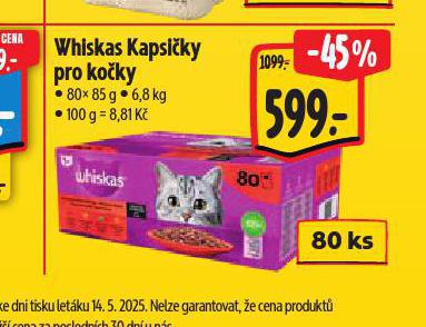 WHISKAS KAPSIKY PRO KOKY