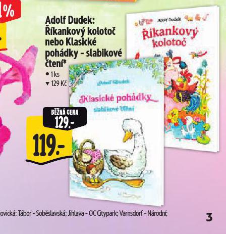 ADOLF DUDEK: KLASICK POHDKY