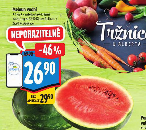 MELOUN VODN