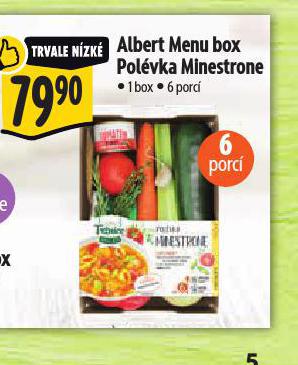 ALBERT MENU BOX POLVKA MINESTRONE
