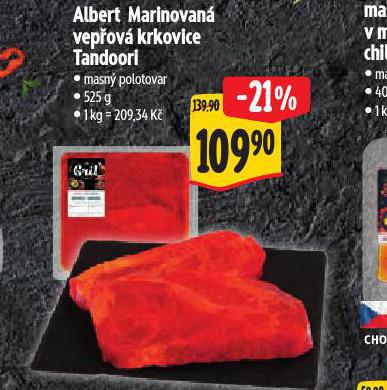 MARINOVAN VEPOV KRKOVICE TANDOORI