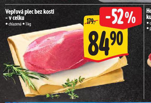 VEPOV PLEC BEZ KOSTI