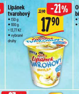 LIPNEK TVAROHOV