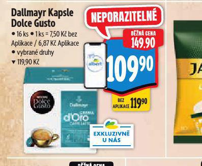 DALLMAYR KAPSLE DOLCE GUSTO