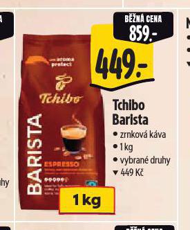 TCHIBO BARISTA ZRNKOV KVA