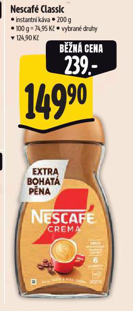 NESCAF CLASSIC INSTANTN KVA