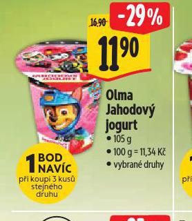 OLMA JAHODOV JOGURT