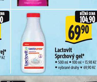 LACTOVIT SPRCHOV GEL