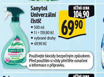 SANYTOL UNIVERZLN ISTI