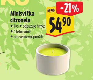 MINISVKA CITRONELA