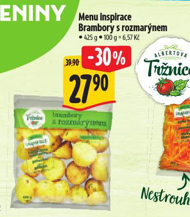 MENU INSPIRACE BRAMBORY S ROZMARNEM