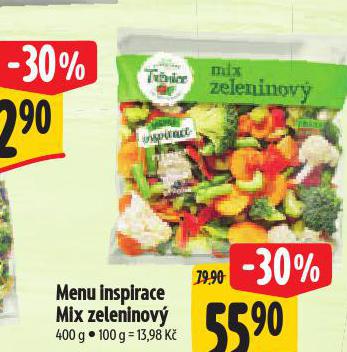 MENU INSPIRACE MIX ZELENINOV