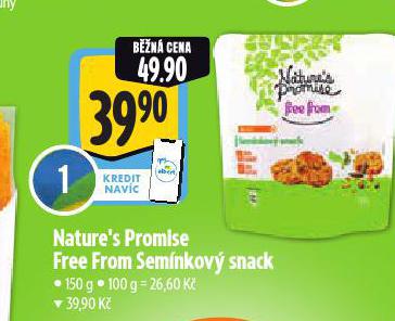 FREE FROM SEMNKOV SNACK