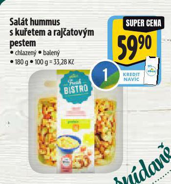SALT HUMMUS S KUETEM A RAJATOVM PESTEM