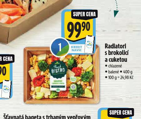 RADLATORI S BROKOLIC A CUKETOU