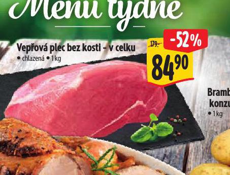 VEPOV PLEC BEZ KOSTI