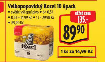 PIVO VELKOPOPOVICK KOZEL 10