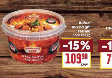 KUEC MIX NA GRIL STEHNA
