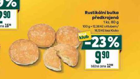 RUSTIKLN BULKA PEDKROJEN