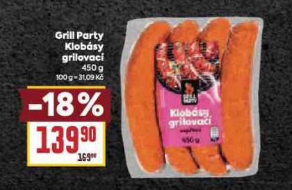 GRILL PARTY KLOBSKY GRILOVAC
