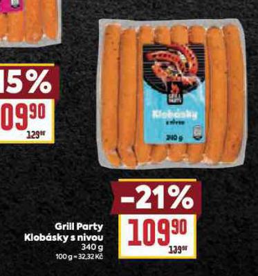 GRILL PARTY KLOBSKY S NIVOU