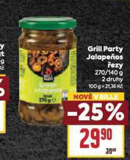 GRILL PARTY JALAPEOS EZY