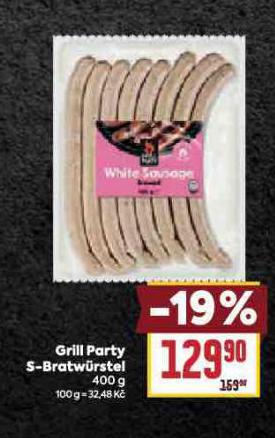 GRILL PARTY S-BRATWRSTEL