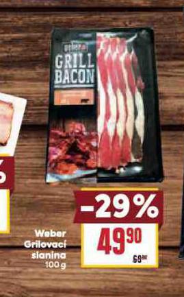 WEBER GRILOVAC SLANINA