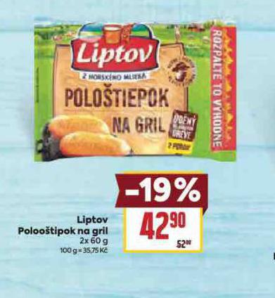 LIPTOV POLOOTIEPOK NA GRIL