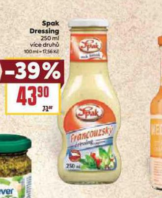 SPAK DRESSING