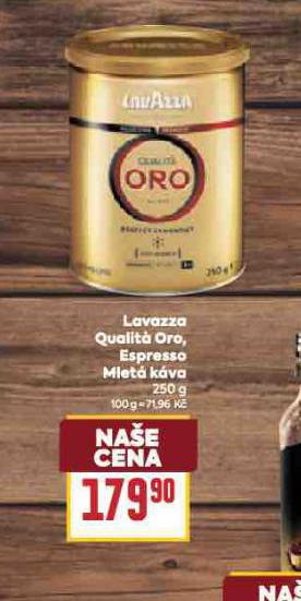 LAVAZZA QUALIT ORO, ESPRESSO MLET KVA