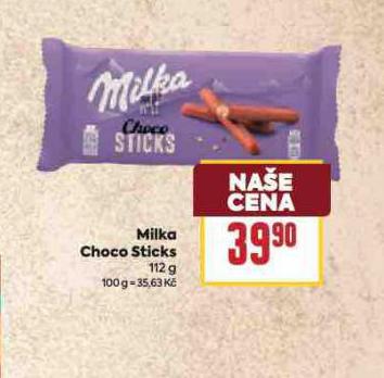 MILKA CHOCO STICKS