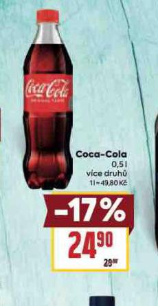 COCA COLA 0,5L