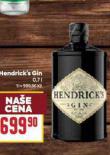 HENDRICKS GIN