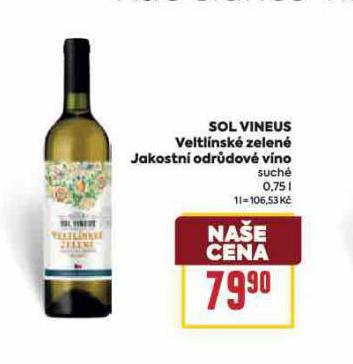 SOL VINEUS VELTNSK ZELEN
