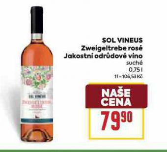 SOL VINEUS ZWEIGELTREBE ROS