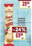 PRSIDENT SNACK  LA FRANCAISE