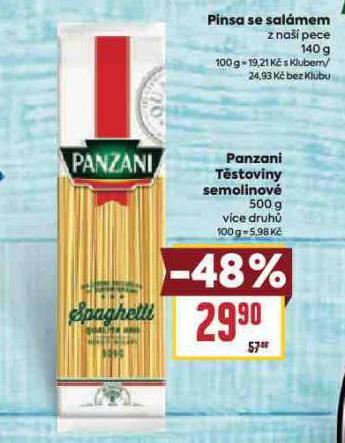 PANZANI TSTOVINY