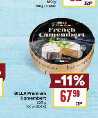 BILLA PREMIUM CAMEMBERT