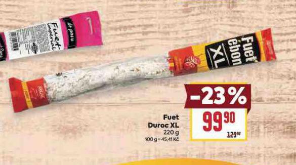FUET DUROC XL