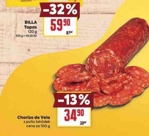 CHORIZO DE VELA