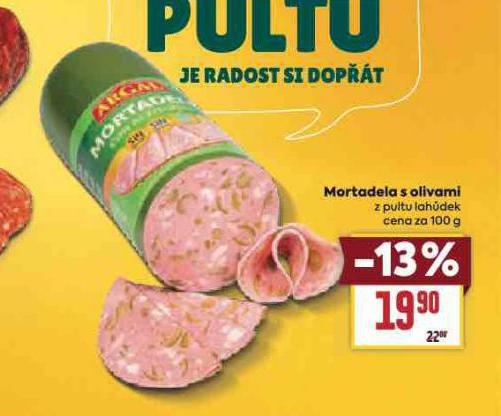 MORTADELA S OLIVAMI