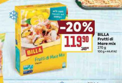 BILLA FRUTTI DI MARE MIX